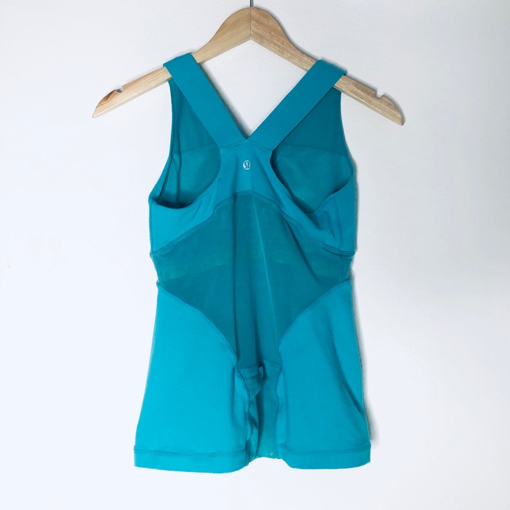 Women's Teal Athletic Tank Top